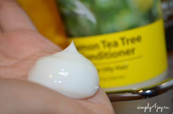 Кондиционер для волос Desert Essense Lemon Tea Tree свотчи