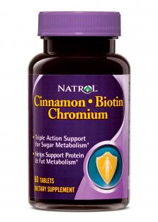 Natrol Cinn Biotin Chromium