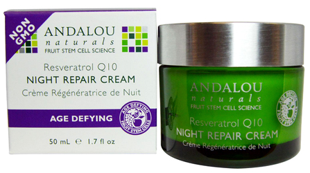 Andalou Naturals Resveratrol Q10 Night Repair Cream