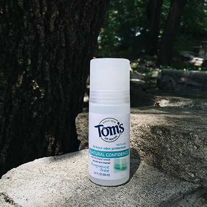 летние покупки iherb минеральный дезодорант Toms